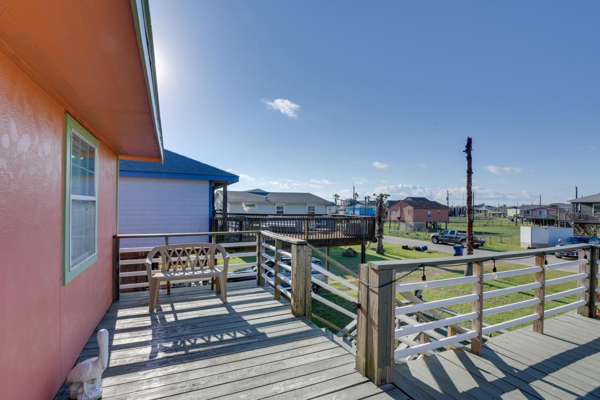 Sunset-View Surfside Beach House Walk To Beach! المظهر الخارجي الصورة
